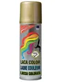 Maskworld Theaterschminke Haarspray - Haarfarbe Gold - Karneval Fasching, Goldige Haarpracht schnell & einfach mit dem Farbspray