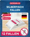 Gerobug Silberfischfalle Leimfalle Köderfalle Lockmittel giftfrei Haustier 12 St