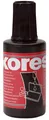 Kores Stempelfarbe Inhalt: 27 ml schwarz