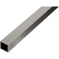 Alberts - Vierkantrohr, Edelstahl, Lxbxhxs 1000 X 20 X 20 X 1,5 Mm