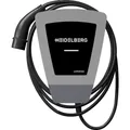 AMPERFIED Energy Control Plus Wallbox Silber/Schwarz 11 kW (5 m)