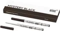 Montblanc® 116191 Kugelschreibermine - B, 2 Minen, mystery black