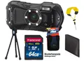 Ricoh WG-80 schwarz + 64GB Komplettset ! bis 14m wasserdicht