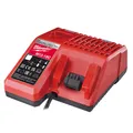 Milwaukee Ladegerät M12-18C Ladeanschluss: 1 x M12, 1 x M18|Energiequelle: AC