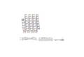 Paulmann LED-Streifen MaxLED 500 Basisset 1,5m 9W 230/24V 20VA Silber Kunststoff, 1-flammig, IP44 Cover 2700K