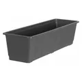 Geli Blumenkasten Standard Kunststoff 60x17x14 cm anthrazit (60 x 17 x 14 cm) (803 060 38)