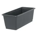 60 cm Kunststoff-Blumenkasten in Anthrazit