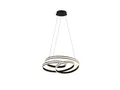 TRIO Leuchten LED Pendelleuchte, Dimmfunktion, LED fest integriert, stufenweise dimmbar über Schalter, Warmweiß, Neutralweiß, Große ausgefallene Esstisch-Lampe hängend, Galerie, Couchtisch, Ø 60cm