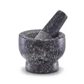 Zeller Mörser & Stößel-Set Granit anthrazit 70 ml Ø9 x 6,5 cm