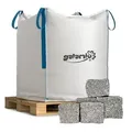 Granitpflaster 15/17 Gespalten 1000kg Bigbag - Galamio