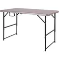 KARAT Klapptisch Gartentisch Saga Wetterfest Höhenverstellbar 120 x 60 cm