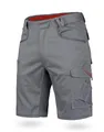 WÜRTH MODYF Arbeitsshorts Stretch X - professionelle Arbeitshose für Herren - Arbeitsshorts mit Reißverschluss - in der Größe 42 in Grau