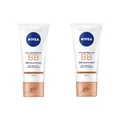 NIVEA Tagespflege 5in1 BB Hauttyp mittel-dunkel LSF 15 24h Feuchtigkeit 2 x 50ml