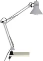 Brilliant Tischleuchte HOBBY, ohne Leuchtmittel, 70cm Höhe, E27 max. 40W, schwenkbar, Metall, Druckschalter