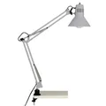 Hobby Schreibtisch LED Tisch Lese Klemm Lampe Leuchte titan schwenkbar flexibel