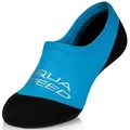 Aqua Speed Bade-Socken Kinder 22/23 – Perfekt für Strand & Wasser Wasserschuh (Strandsocken mit Grip – flexibles Material für sicheren Halt, Neopren Wassersocken Schwimmaccessoires) Badesocken in Blau – Ideal für Pool & Wasserspiele blau 22 / 23