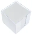 Notizzettel kasten 9,5x9,5x9,5cm 700 Blatt weiss