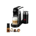 Nespresso Krups XN630D Citiz & Milk Platinum Kaffeekapselmaschine | 4 programmierbare Tasten | Heißwasserfunktion | Entkalkungsalarm | Energiesparmodus nach 2 Min. | retro Design | Edelstahl/Schwarz