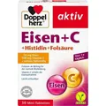 DOPPELHERZ Eisen+Vit.C+L-Histidin Tabletten, 30 St PZN 02483072