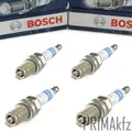 4 BOSCH Zündkerzen Doppelplatin für Audi A3 A4 A6 Golf IV 1.8 T Astra H Corsa D