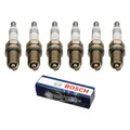 6 x Zündkerzen BOSCH 2.7T 169-195kW AUDI A4 S4 (8D,B5) A6 (4B,C5) + ALLROAD 4B