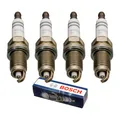 4 Zündkerzen BOSCH Platinum für 2.0 FSI 110kW AUDI A3 8P A4 VW Golf 5 Touran