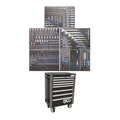 BGS-4113 Werkstattwagen Profil Standard komplett mit 237 Werkzeugen 8 Schubladen