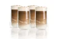 Kemes Glas Latte Macchiato Gläser Doppelwandige Thermogläser, 4-tlg., Glas