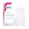 Veet Pure Kaltwachsstreifen für Körper, Arme & Beine - Haarentfernung für sensible Haut - Bis zu 28 Tage glatte Haut - 20 Doppelstreifen = 40 Einzelstreifen
