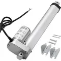 VEVOR 12-V-Linearantrieb, 203,2mm Linearmotor mit 15 mm/s, 1000 N Linear Actuator, Lineartechnik-Aktuatoren mit IP54-Schutz & Montagehalterung für Hubschreibtische, Liegestühle, Fenstertüröffner