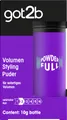 got2b Styling Puder Powderfull (10 g), Haarpuder verleiht sofortiges Volumen direkt am Ansatz, Volumenpuder mit leichter Formel für natürlich aussehenden Halt