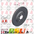 2x Zimmermann Bremsscheibe FORMULA S 400.5571.30 Höhe 45 mm Lochkreis 112 mm