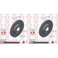 2x ZIMMERMANN FORMULA S BREMSSCHEIBEN 320mm 2-teilig passend für MERCEDES C-KLAS