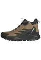 adidas Herren Terrex Anylander Mid Rain.Rdy Hiking Shoes, Cardboard/Core Black/Shadow Olive, 42 EU
