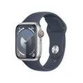 Apple Watch Series 9 (GPS + Cellular) 41mm Aluminiumgehäuse silber, Sportband