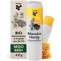 Manuka Lippenpflege – Lippenbalsam mit Manuka Honig MGO 400+, Propolis & Bien...