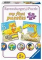 Ravensburger Puzzle Ravensburger Kinderpuzzle - 03074 Tierische Baustelle -..., Puzzleteile