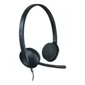 Logitech Verkabelt Headset Kopfbügel Over-Ear Noise Cancelling Microphone Stereo H340 Schwarz