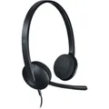 Logitech H340 On Ear Headset kabelgebunden Stereo Schwarz