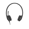 Logitech H340 USB Kopfhörer Noise Cancelling Schwarz — 1,8 m Kabel