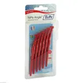 TEPE Angle Interdentalbürste 0,5mm rot 6St Zahnbürste PZN 7708848