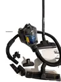 Amazon Basics 700W Zylinder-Staubsauger - Schwarz/Blau