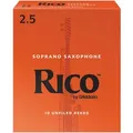 D’Addario Woodwinds Rico - Sopran Saxophone 2,5 - 10er Pack - Blätter