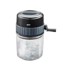 Ice Crusher SLUSH Blender 750Ml Eiszerkleinerer Manuell Eis Eiscrusher Maker