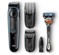 Braun Bartschneider BT3040 inkl. Gillette Fusion Pro Glide Rasierer - Barttrimmer, Haarschneider