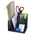 WEDO Schreibtisch-Organizer Office schwarz Metall 4 Fächer 15,8 x 13,5 x...