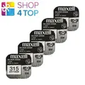 5 Maxell 315 314 Sr716Sw Batterien Silber 1.55V Uhrenbatterie NEU