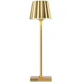 Troll Nano Lampe akku dimmbar Gold