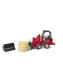 Bruder Schäffer Compact loader 2630 with bale gripper and 1 bale toy