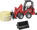Bruder® Modell "Schäffer Hoflader 2630" mit Ballenzange und Schaufel 1:16, 02192 000000000001824317